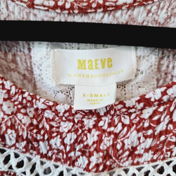 Anthro. Maeve open back Top - Picture 7 of 8